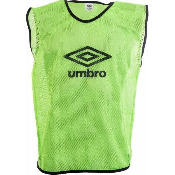 Umbro MESH TRAINING BIB - 70X65CM - Senior Rozlišovací dres pro dospělé, zelená, velikost UNI