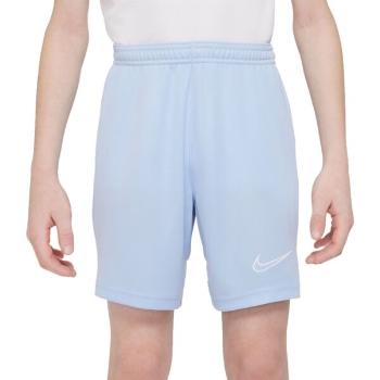 Nike DF ACD21 SHORT K Y Chlapecké fotbalové šortky, světle modrá, velikost XL