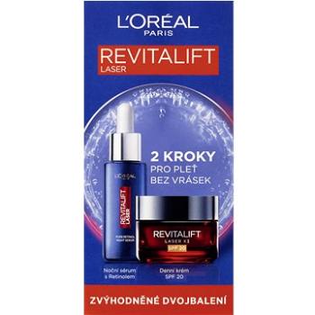 ĽORÉAL PARIS Revitalift Laser Retinol Duopack Set 80 ml (8592807432518)