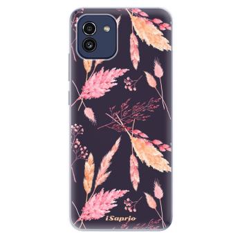 Odolné silikonové pouzdro iSaprio - Herbal Pattern - Samsung Galaxy A03