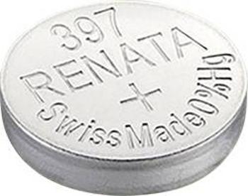 Knoflíková baterie na bázi oxidu stříbra Renata SR59, velikost 397, 32 mAh, 1,55 V