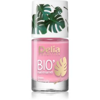 Delia Cosmetics Bio Green Philosophy lak na nehty odstín 619 Chocolate 11 ml
