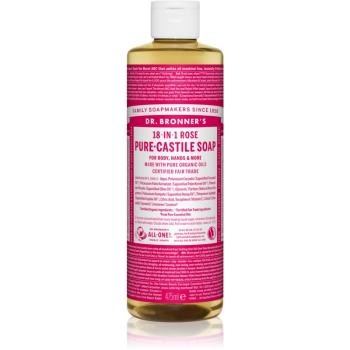 Dr. Bronner’s Rose tekuté univerzální mýdlo 475 m