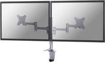 Stolní držák na 2 monitory, 25,4 - 61 cm (10" - 24") NewStar FPMA-D1330DSILVER,