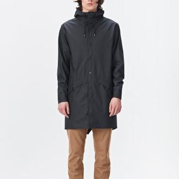 Černý voděodolný kabát Long Jacket – S/M