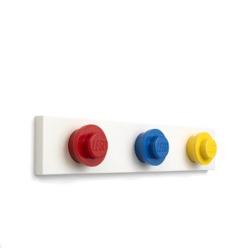Nástěnný věšák, více variant - LEGO Barva: červená, modrá, žlutá