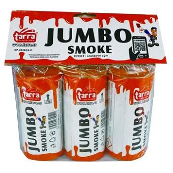 Dýmovnice - jumbo smoke -  oranžová - 3ks - trhací pojistka (8595596319114)
