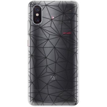 iSaprio Abstract Triangles 03 - black pro Xiaomi Mi 8 Pro (trian03b-TPU-Mi8pro)
