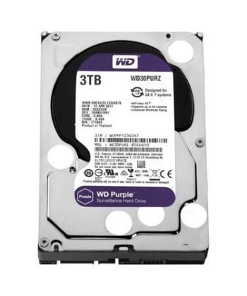 Disk Western Digital Purple 3TB, SATAIII/600, 64MB, 5400RPM, 3RZ, WD30PURZ