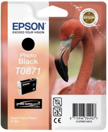 Epson T08714010 světle photo černá (photo black) originální cartridge