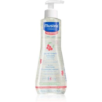 Mustela Bébé Very Sensitive Skin bezoplachová čisticí voda pro děti od narození 300 ml