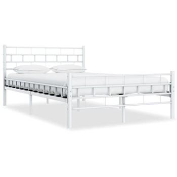 Rám postele bílý kovový 120x200 cm (285297)