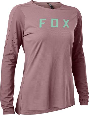 FOX Womens Flexair Pro LS Jersey - plum perfect XS