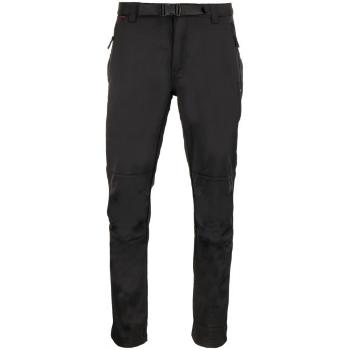 ALPINE PRO GUNNR Pánské softshellové kalhoty, černá, velikost 54