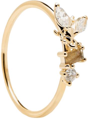 PDPAOLA Něžný pozlacený prsten s krásnou včeličkou REVERY Gold AN01-219 50 mm