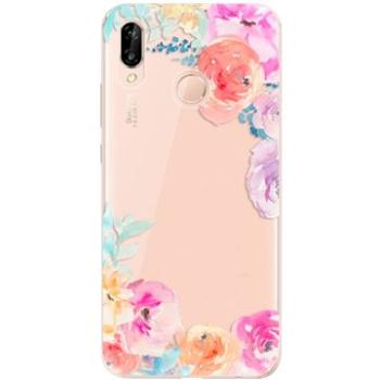 iSaprio Flower Brush pro Huawei P20 Lite (flobru-TPU2-P20lite)