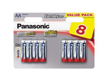 Baterie AA (R6) alkalická PANASONIC Everyday Power 8ks / blistr