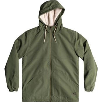 Quiksilver FINAL CALL JACKET Pánská bunda, khaki, velikost XXL