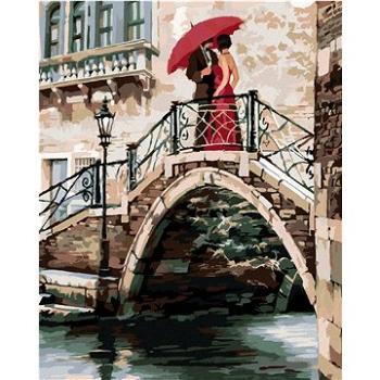 Malování podle čísel - Pár na mostě v Benátkách (Richard Macneil) (HRAbz33150nad)