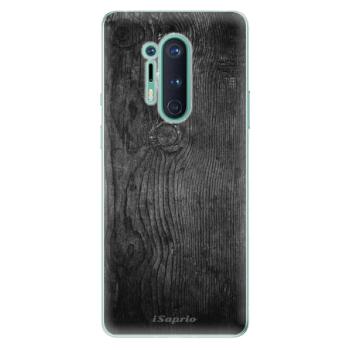 Odolné silikonové pouzdro iSaprio - Black Wood 13 - OnePlus 8 Pro