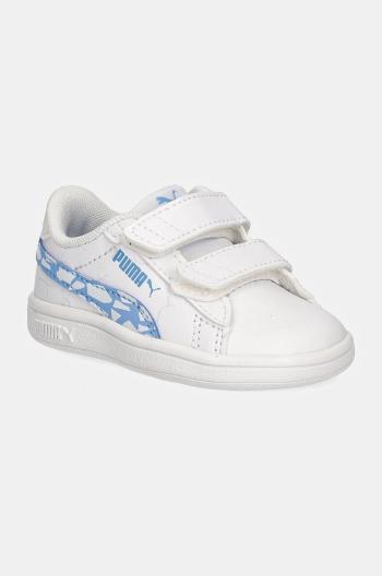 Dětské sneakers boty Puma Smash 3.0 L Icy Monster bílá barva, 397990