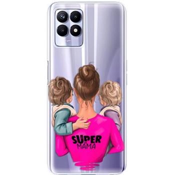 iSaprio Super Mama pro Two Boys pro Realme 8i (smtwboy-TPU3-Rlm8i)