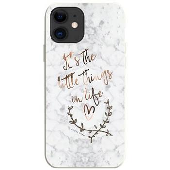 TopQ Kryt iPhone 11 Mramor Little things 75324 (Sun-75324)