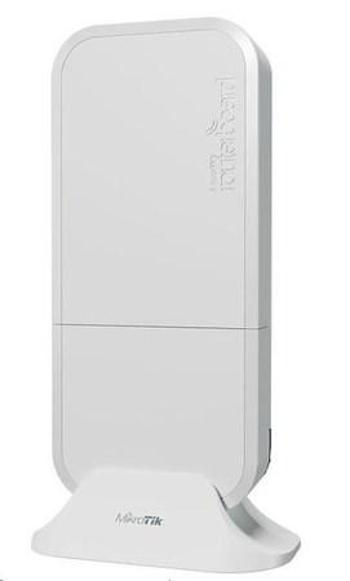 MikroTik wAP ac, white, nová revize 716GHz CPU, 128MB RAM, 2x LAN, integr. 2.4+5GHz Wi-Fi, MIMO, 2,5dBi anténa, vč. L4, RBwAPG-5HacD2HnD