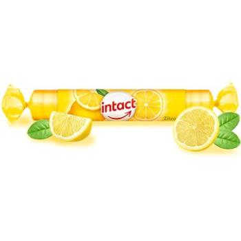 Intact rolička hroznový cukr s vit. C CITRÓN 40g (4005292402637)