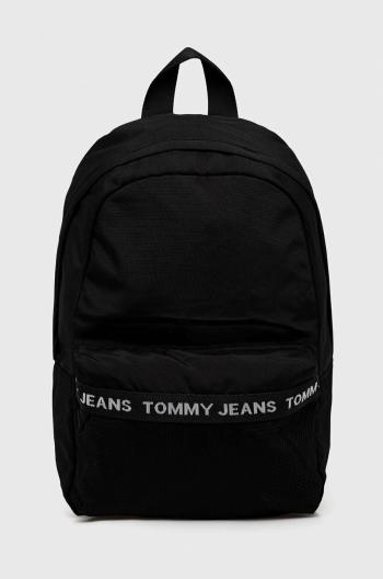 Batoh Tommy Jeans pánský, černá barva, velký, s potiskem