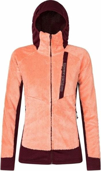 Rock Experience Blizzard Tech Woman Fleece Desert Flower/Windsor Wine M Outdoorová mikina