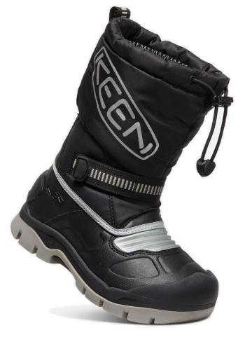 Keen SNOW TROLL WP YOUTH black/silver Velikost: 36 dětské boty