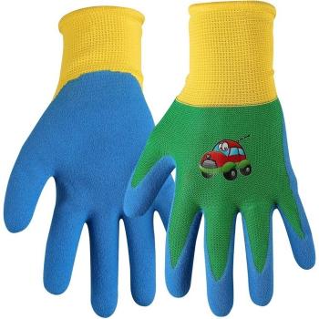 Canis Dětské pracovní rukavice Drago - Modrá | 5 let