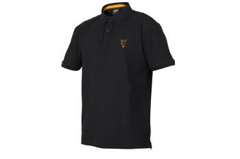 Fox Triko Collection Orange & Black Polo Shirt - S