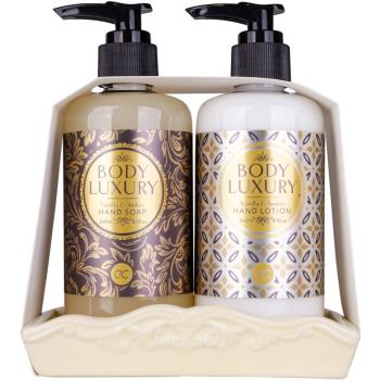 Accentra Body Luxury Vanilla & Amber dárková sada (na ruce)