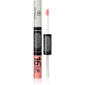 Dermacol 16H Lip Colour dlouhotrvající dvoufázová barva a lesk na rty odstín 14 4.8 g