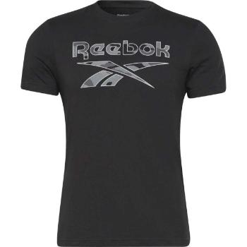 Reebok REEBOK ID CAMO T-SHIRT Pánské triko, černá, velikost L