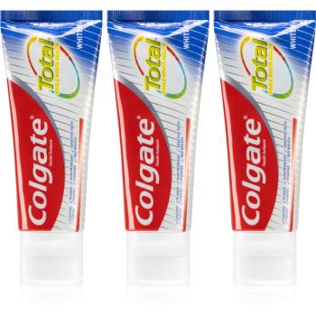 Colgate Total Whitening bělicí zubní pasta 3 x 75 ml