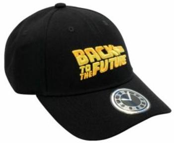 Kšiltovka BACK TO THE FUTURE Black Back To The Future logo