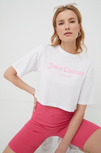 Tričko Juicy Couture bílá barva