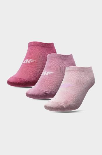 Dětské ponožky 4F fialová barva