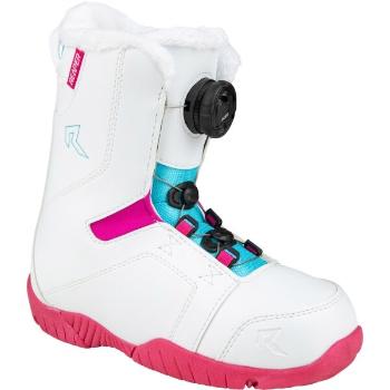 Reaper BONKY Dětské snowboardové boty, bílá, velikost 33