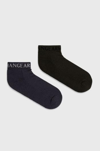 Ponožky Armani Exchange ( 2-pak) pánské, zelená barva