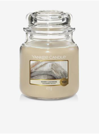 Vonná svíčka Yankee Candle Warm Cashmere (Classic střední)