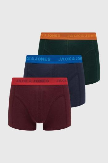 Dětské boxerky Jack & Jones 3-pack zelená barva