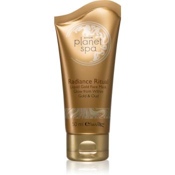 Avon Planet Spa Radiance Ritual hydratační pleťová maska se zlatem 50 ml