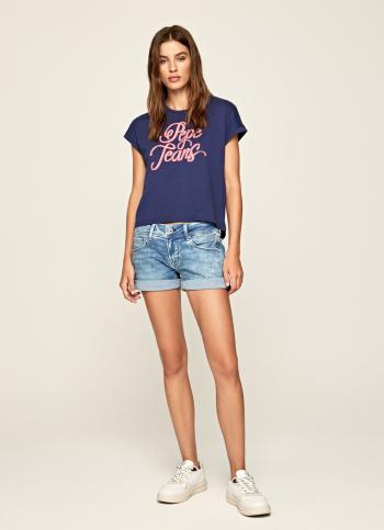 Pepe Jeans Pepe Jeans dámské světle modré denim kraťasy Siouxie