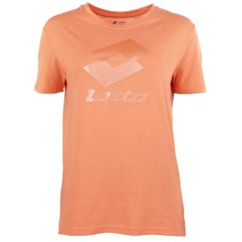 Lotto SMART W IV TEE Dámské tričko, lososová, velikost XL