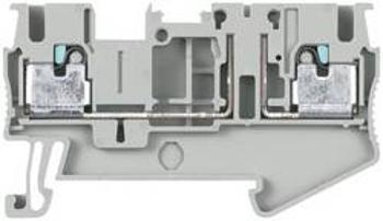 Oddělovací svorka konektor, zásuvná svorka Siemens 8WH60006CF00, šedá, 50 ks