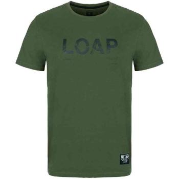 Loap ALARIC Pánské triko, zelená, velikost L